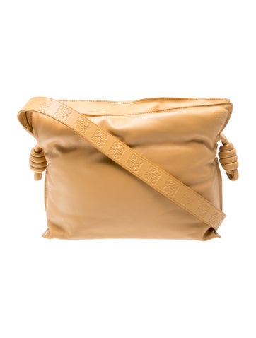 Leather Flamenco Puffer Knot Medium