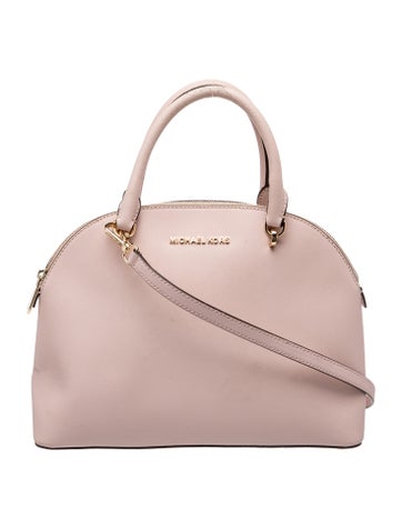 Saffiano Leather Top Handle Bag