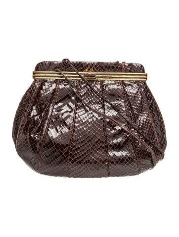 Snakeskin Shoulder Bag