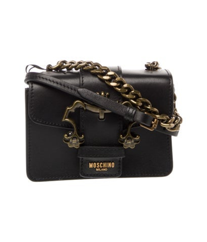 Moschino Leather Crossbody Bag