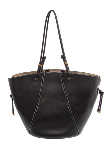 Leather Bucket Bag
