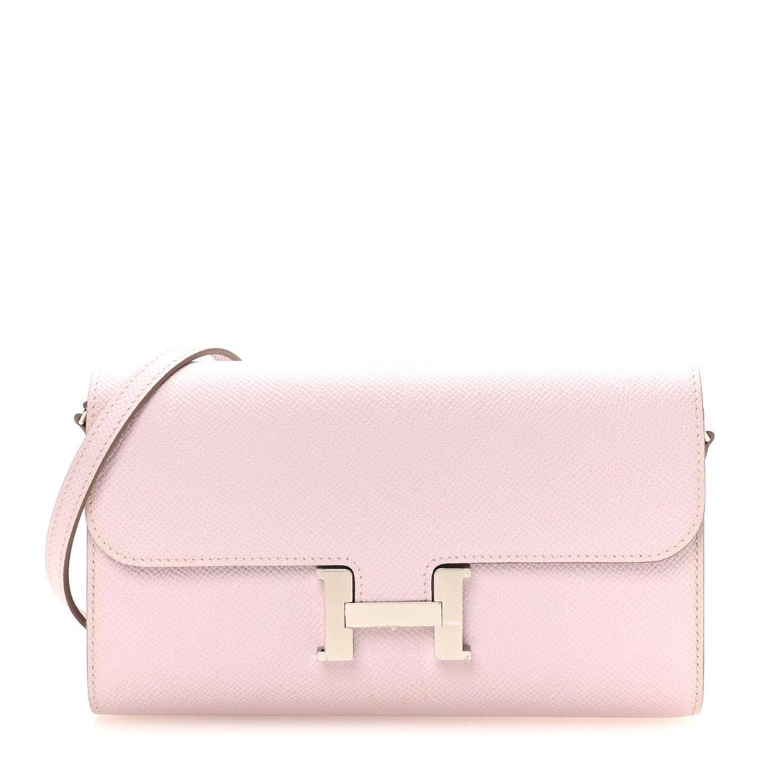 Hermes Epsom Constance Wallet To Go Mauve Pale