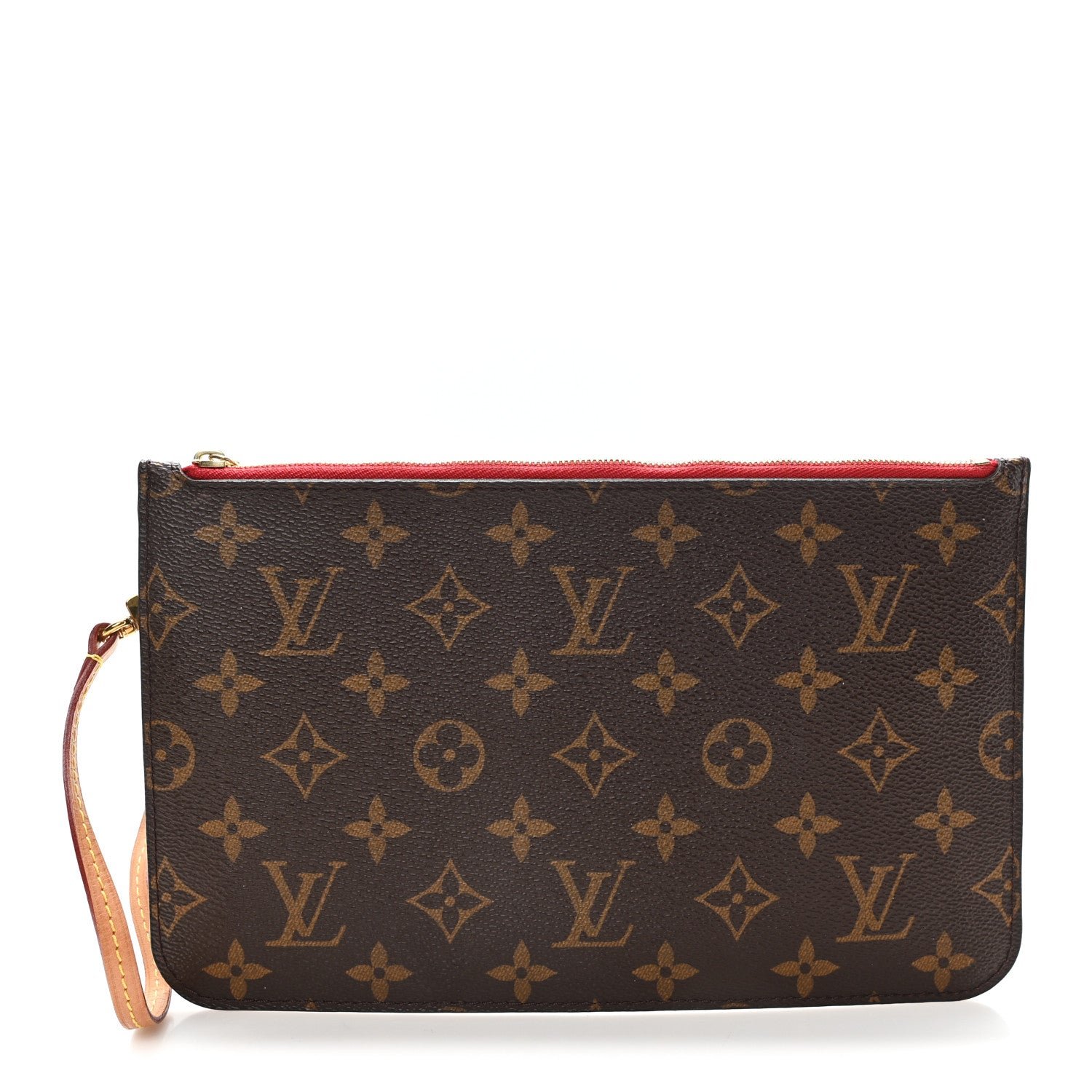 Louis Vuitton Monogram Neverfull MM GM Pochette Cherry