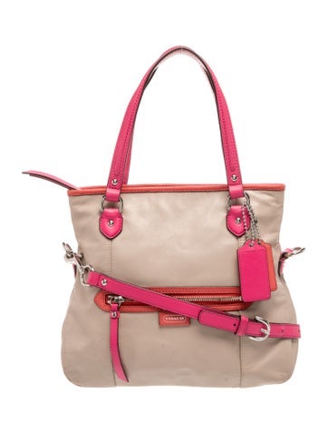 Leather Top Handle Bag