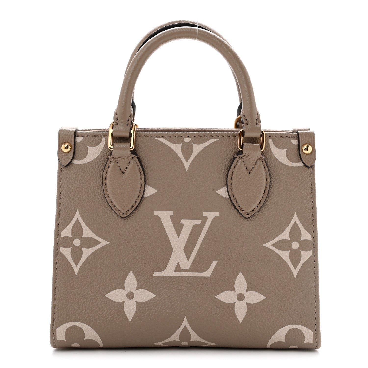 Louis Vuitton Empreinte Monogram Giant Onthego BB Tourterelle Creme