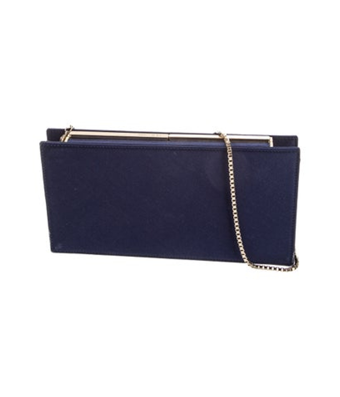 Jimmy Choo Choo Satin Clutch
