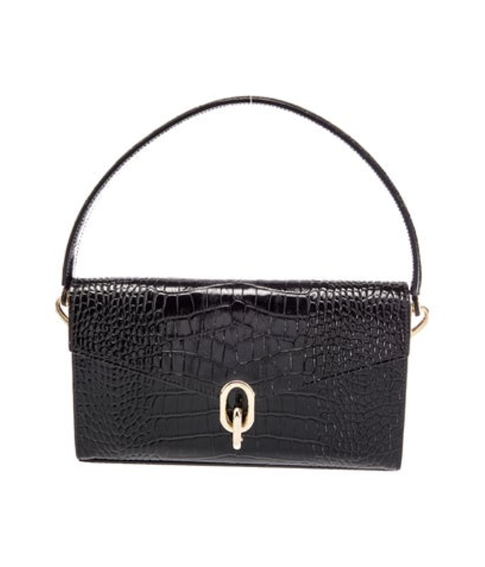 Anine Bing Bing Patent Leather Top Handle Bag