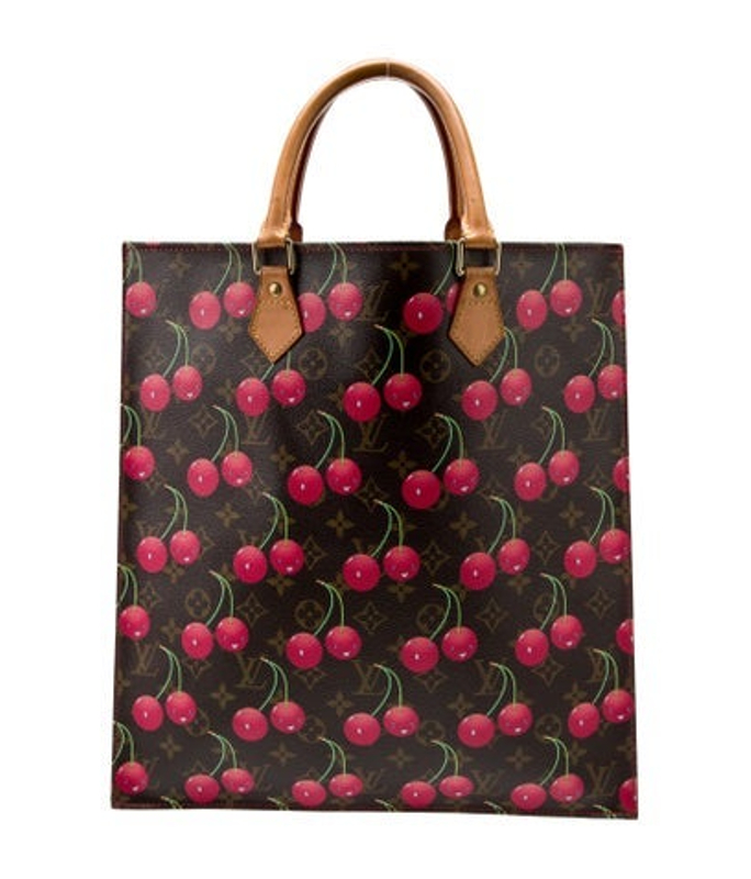 Louis Vuitton Vuitton Monogram Cerises Sac Plat Vintage