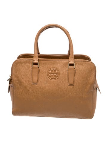 Leather Top Handle Bag