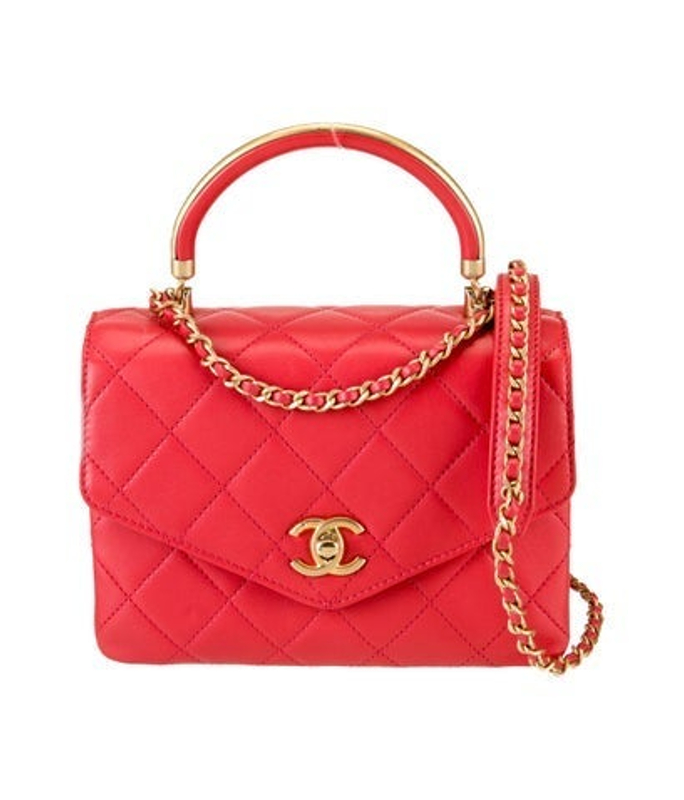 Chanel Top Handle Envelope Flap Bag