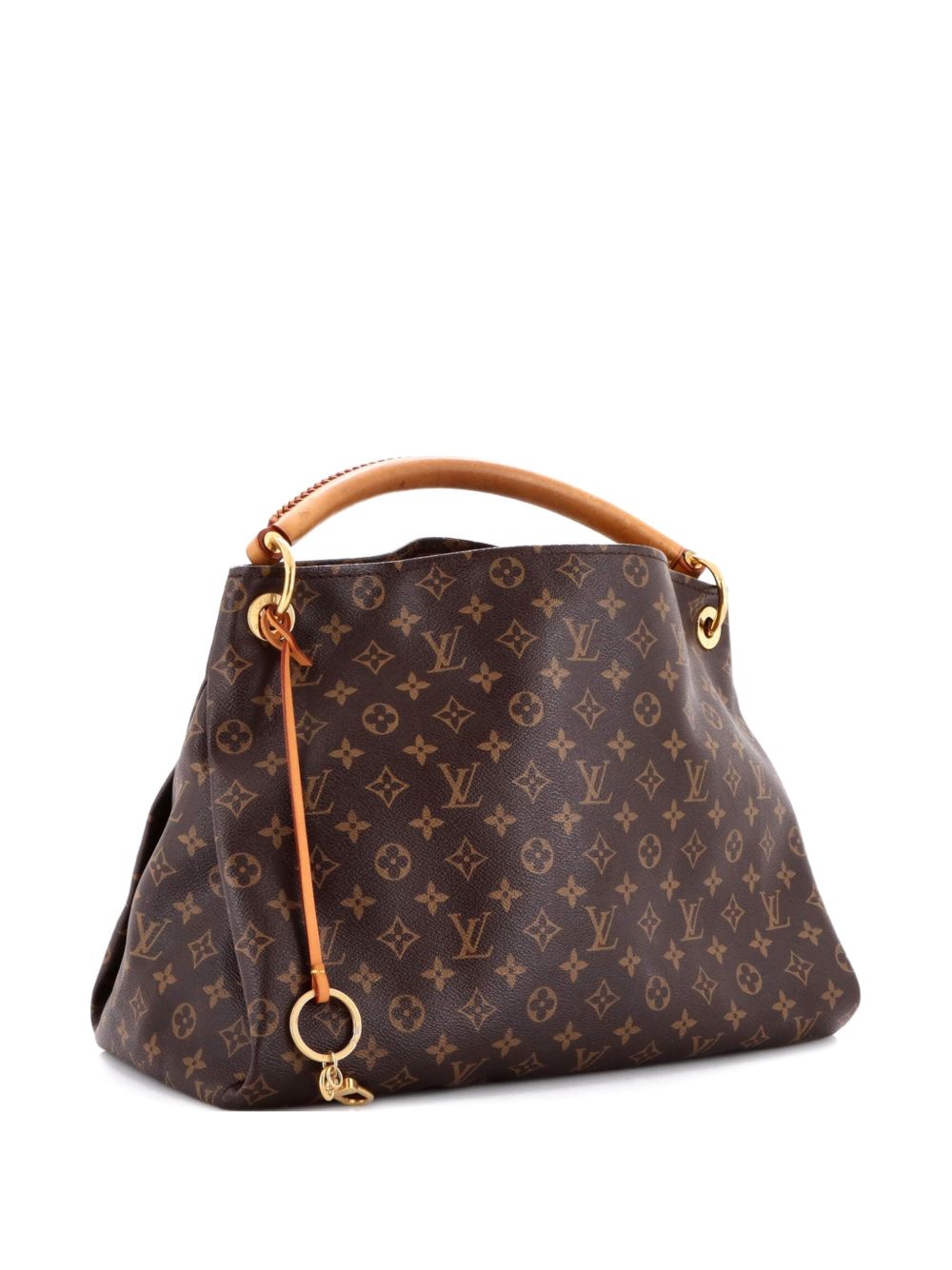 Artsy Handbag Monogram Canvas MM hobo bag