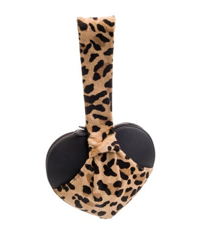 Alaia Leather Le Cache Coeur Medium