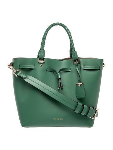 Leather Top Handle Bag