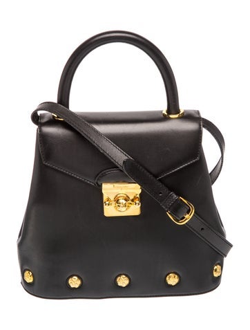 Leather Top Handle Bag