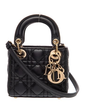 Cannage Lady Dior Micro