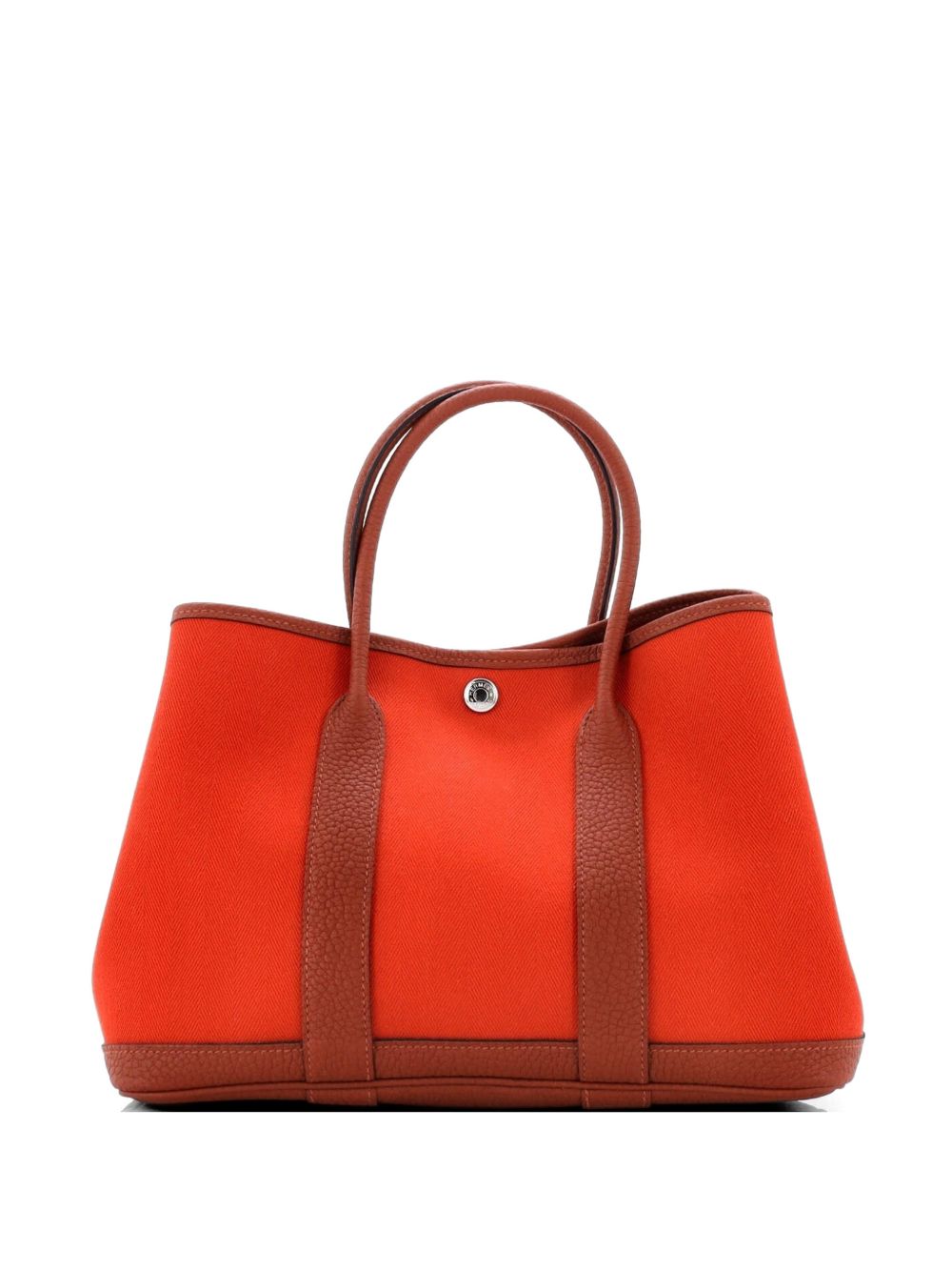 Garden Party Toile and Leather 30 tote bag