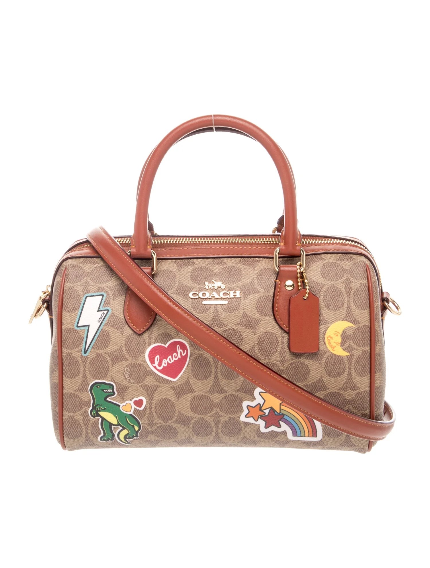 Saffiano Leather Top Handle Bag