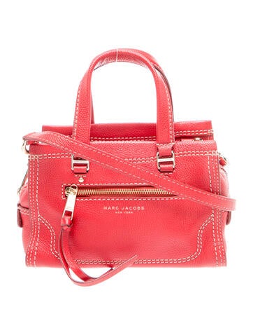 Leather Top Handle Bag