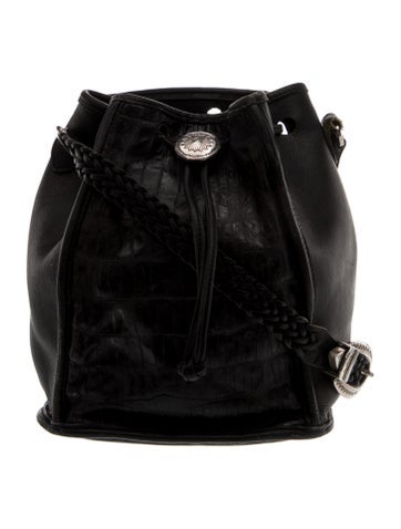 Leather Bucket Bag
