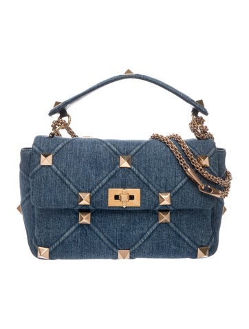 Rockstud Top Handle Bag