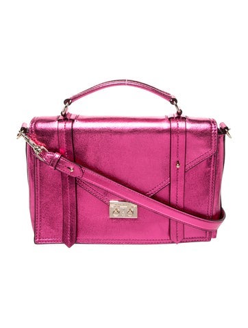 Leather Top Handle Bag