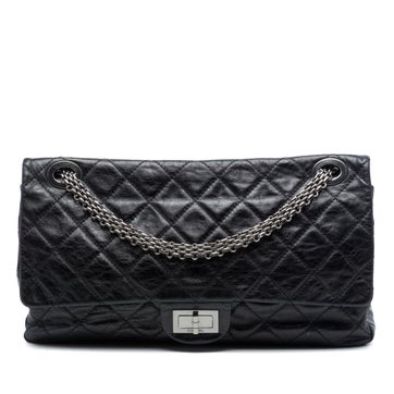 Quilted Aged Calfskin Reissue 2.55 Double Flap