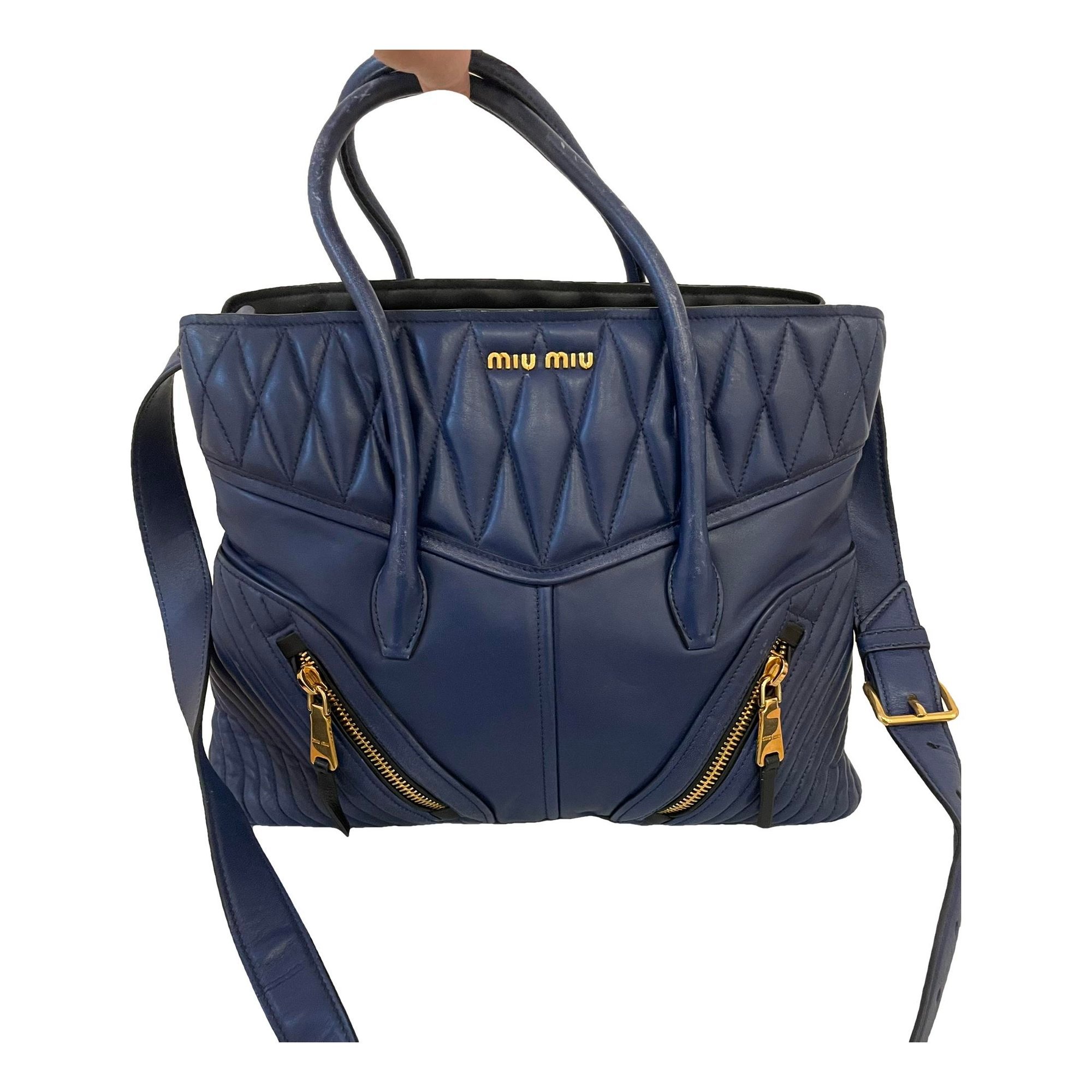 Leather handbag