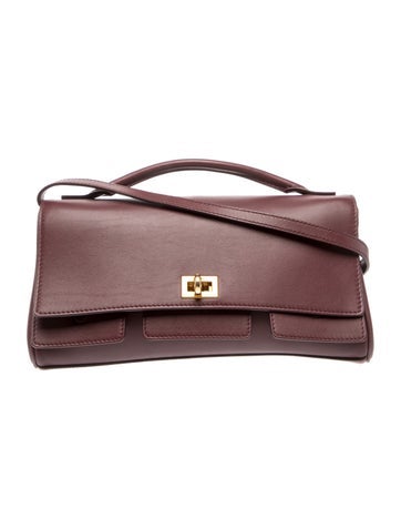 Leather Bel Air Clutch Small