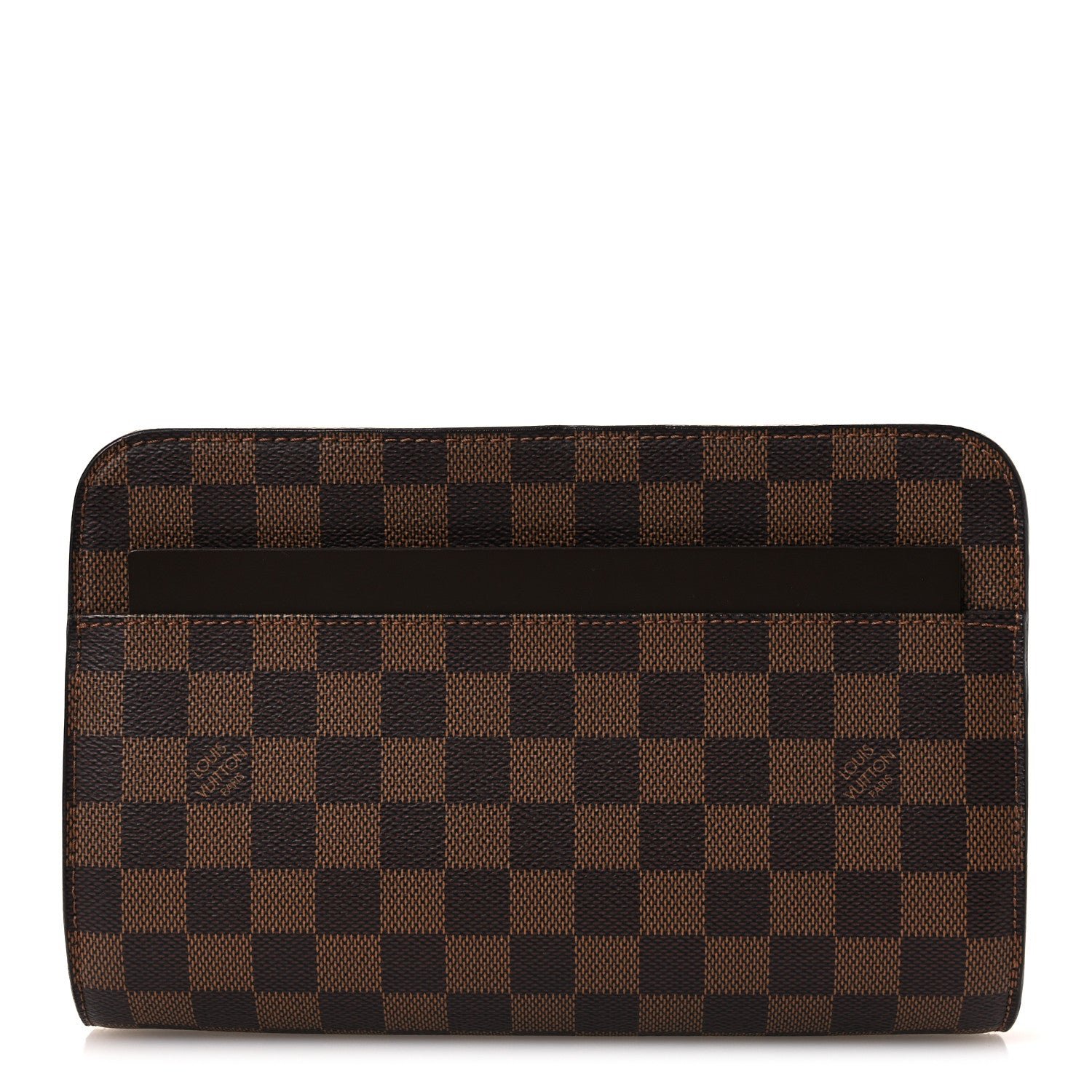 Louis Vuitton Damier Ebene Pochette Saint Louis Clutch