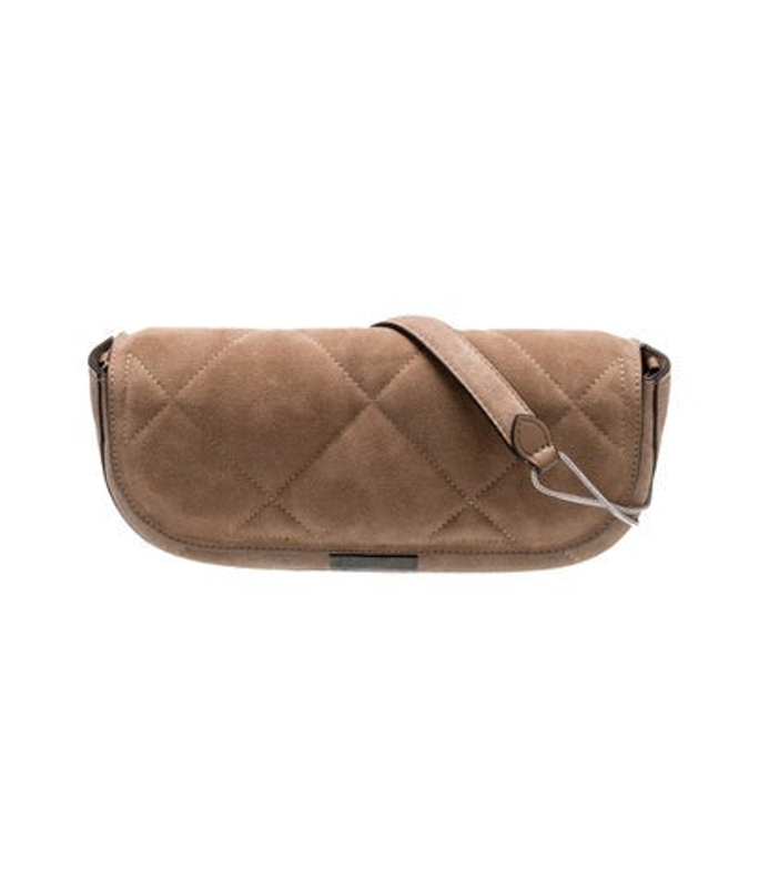 Brunello Cucinelli Cucinelli Suede Shoulder Bag