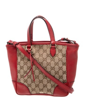 GG Canvas Top Handle Bag