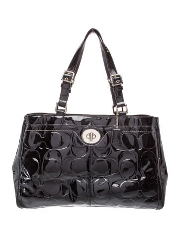Patent Leather Shoulder Bag