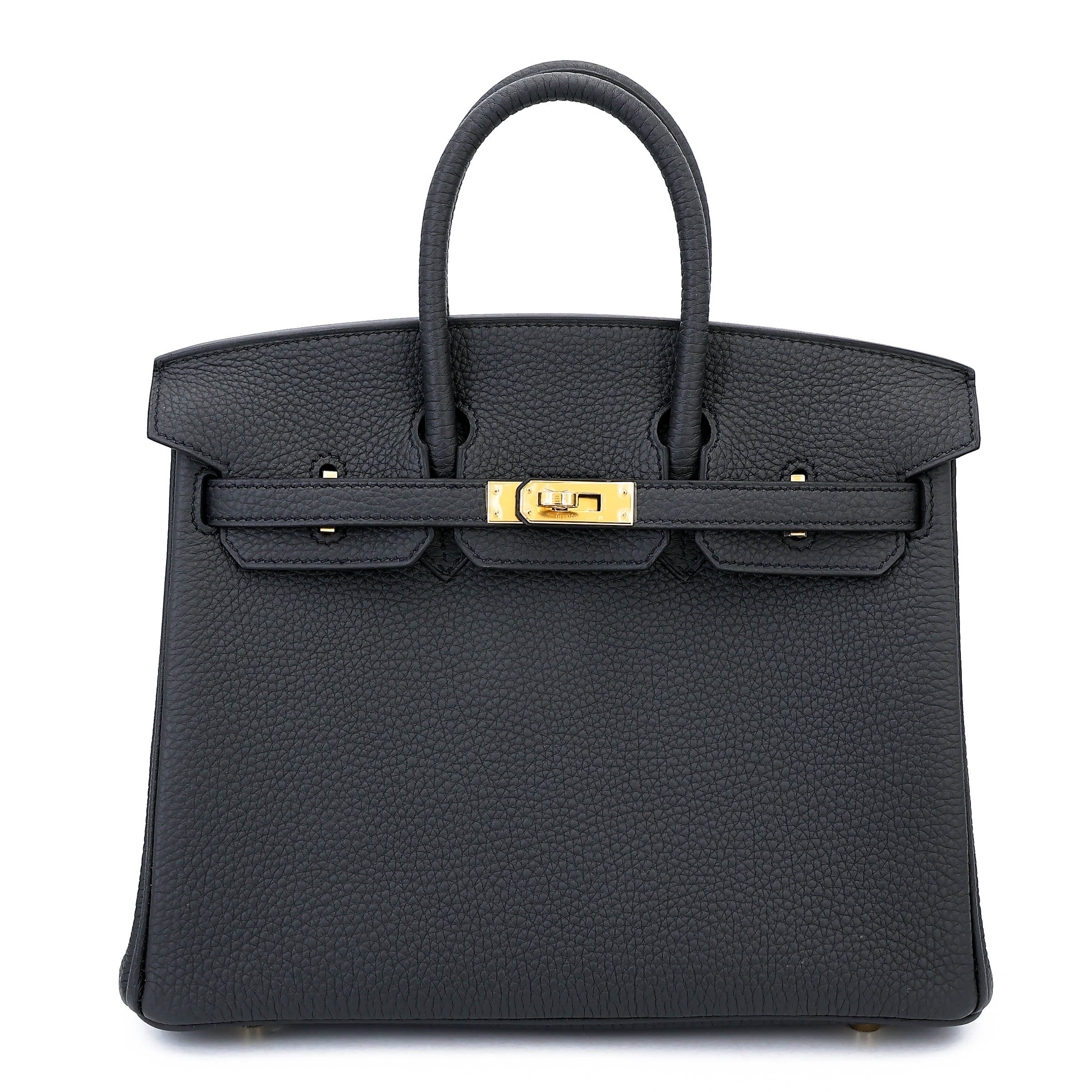 Brand New ( Rank N ) HERMÈS Birkin 25 Plomb (8P) Togo Gold hardware G (2026)