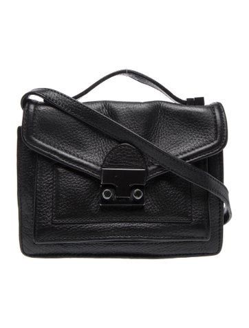 Loeffler Randall Leather Messenger Bag