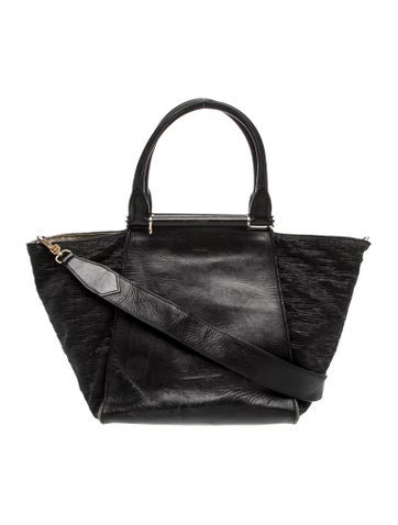 Max Mara Leather Top Handle Bag