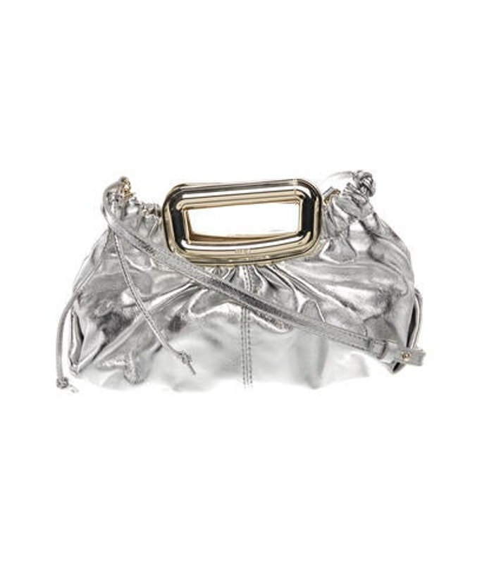 Maje Leather Top Handle Bag