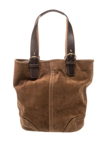 Suede Tote