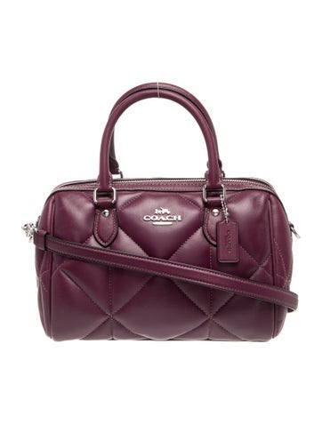 Leather Top Handle Bag