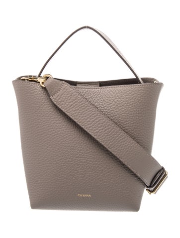 Leather Top Handle Bag