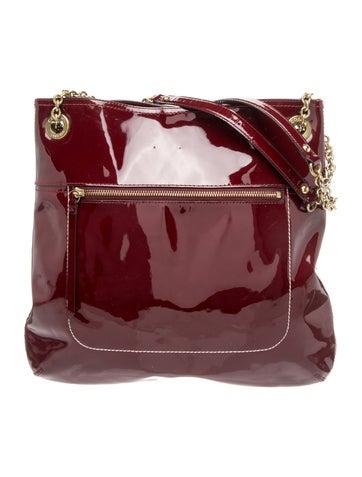 Patent Leather Shoulder Bag