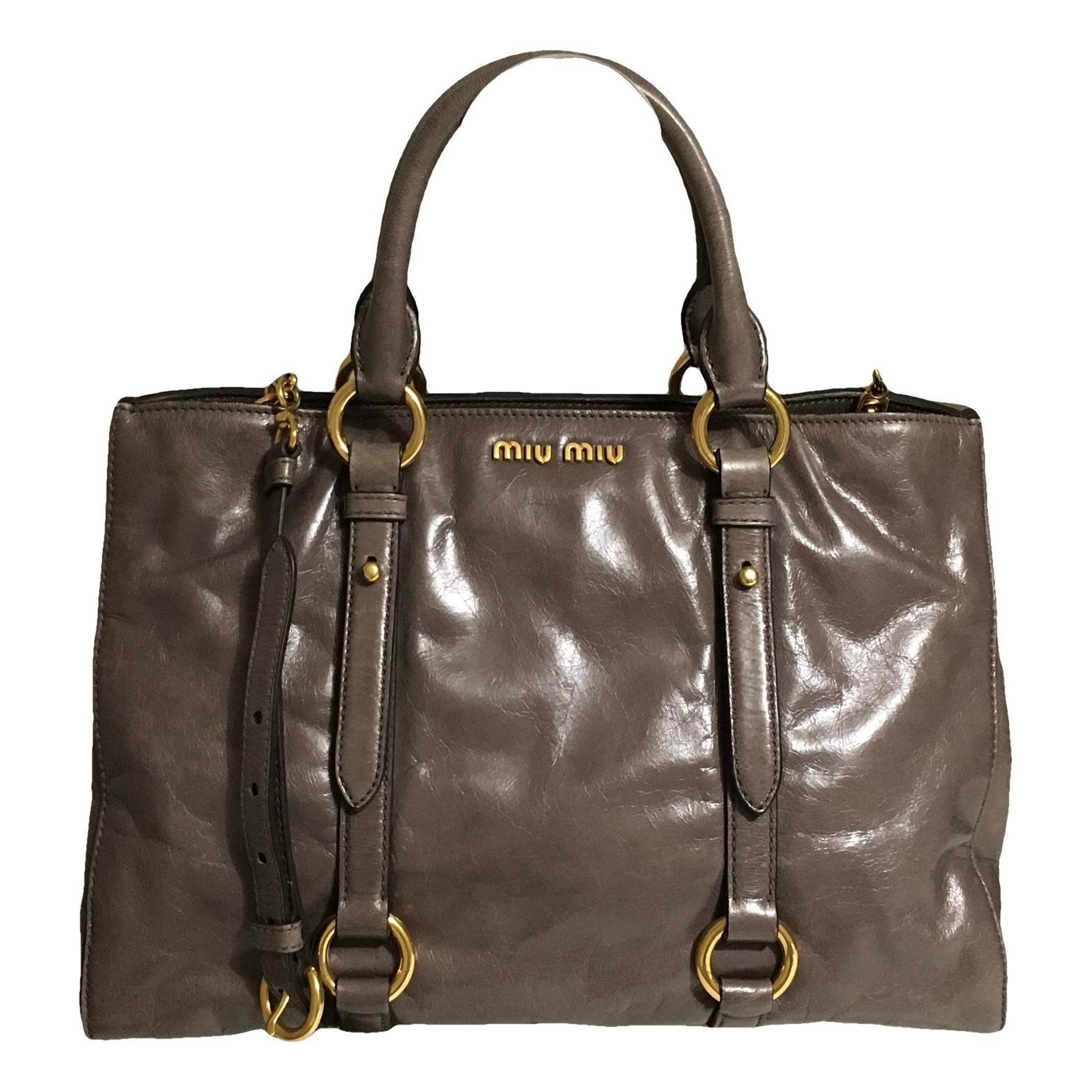 Vitello leather handbag
