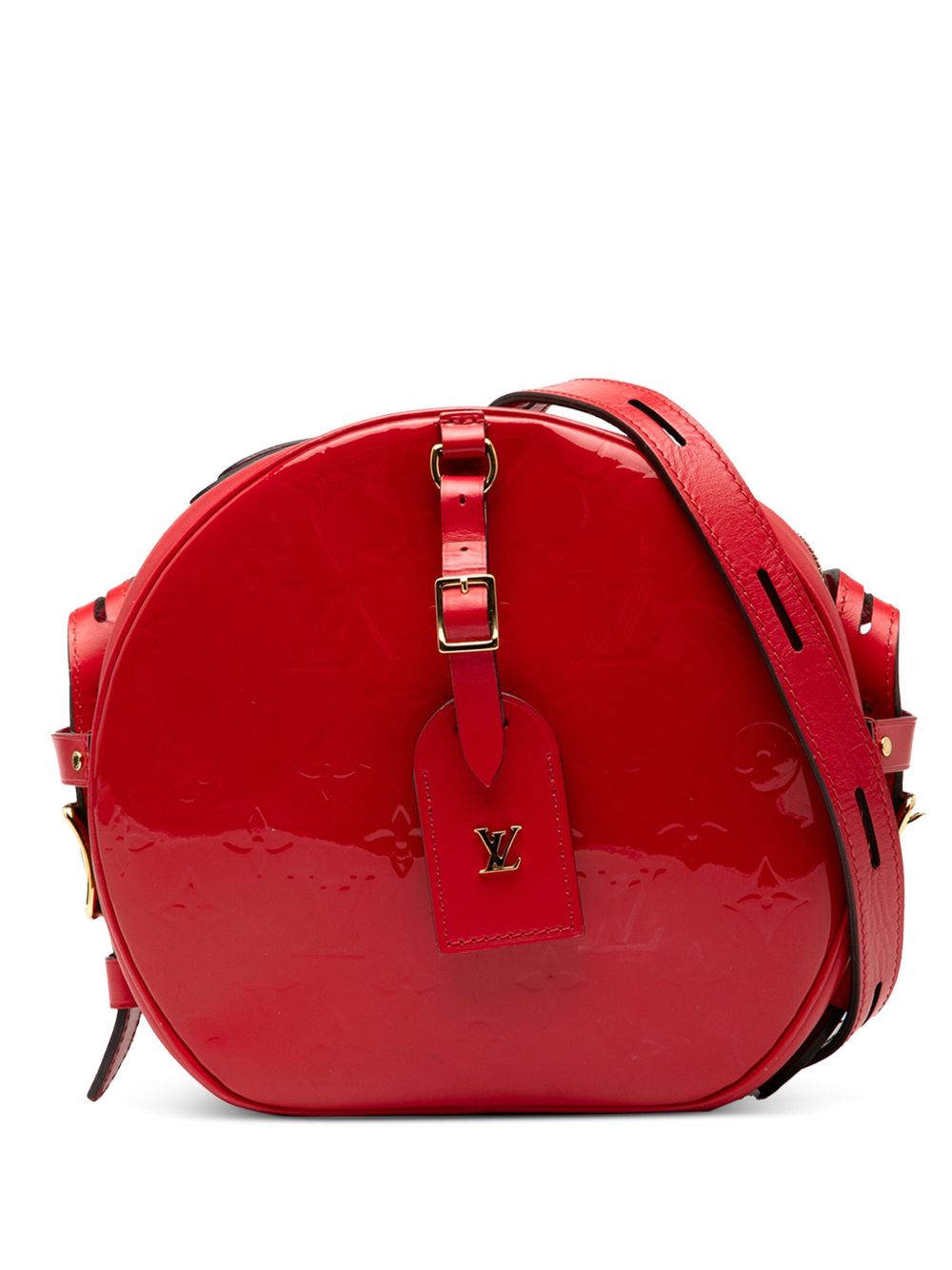 Louis Vuitton 2019 Monogram Vernis Boite Chapeau Souple PM crossbody bag