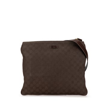 Calf Leather GG Canvas Crossbody