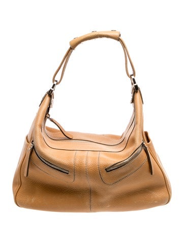Leather Top Handle Bag