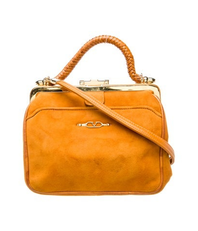 Valentino Suede Shoulder Bag Vintage