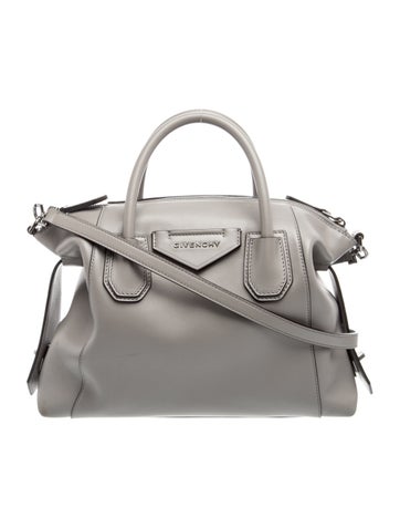 Leather Top Handle Bag