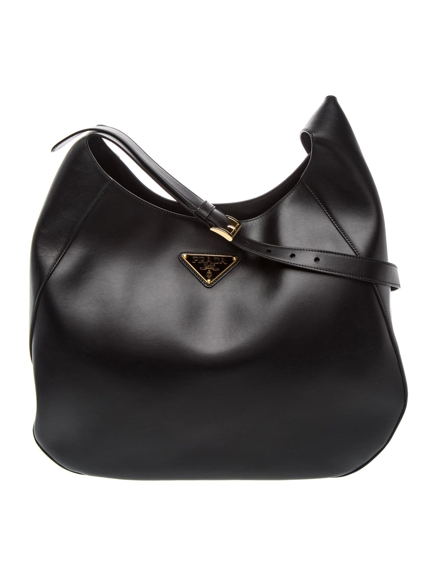 Enameled Metal Triangle Tote