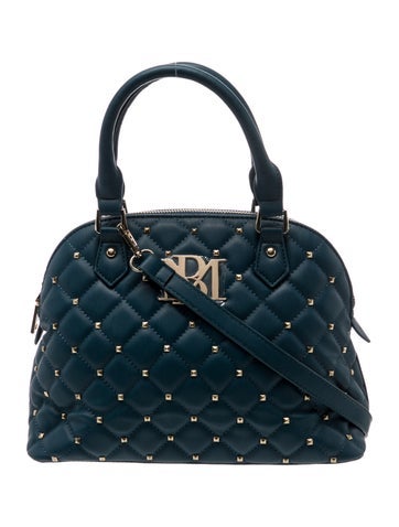 Badgley Mischka Leather Top Handle Bag