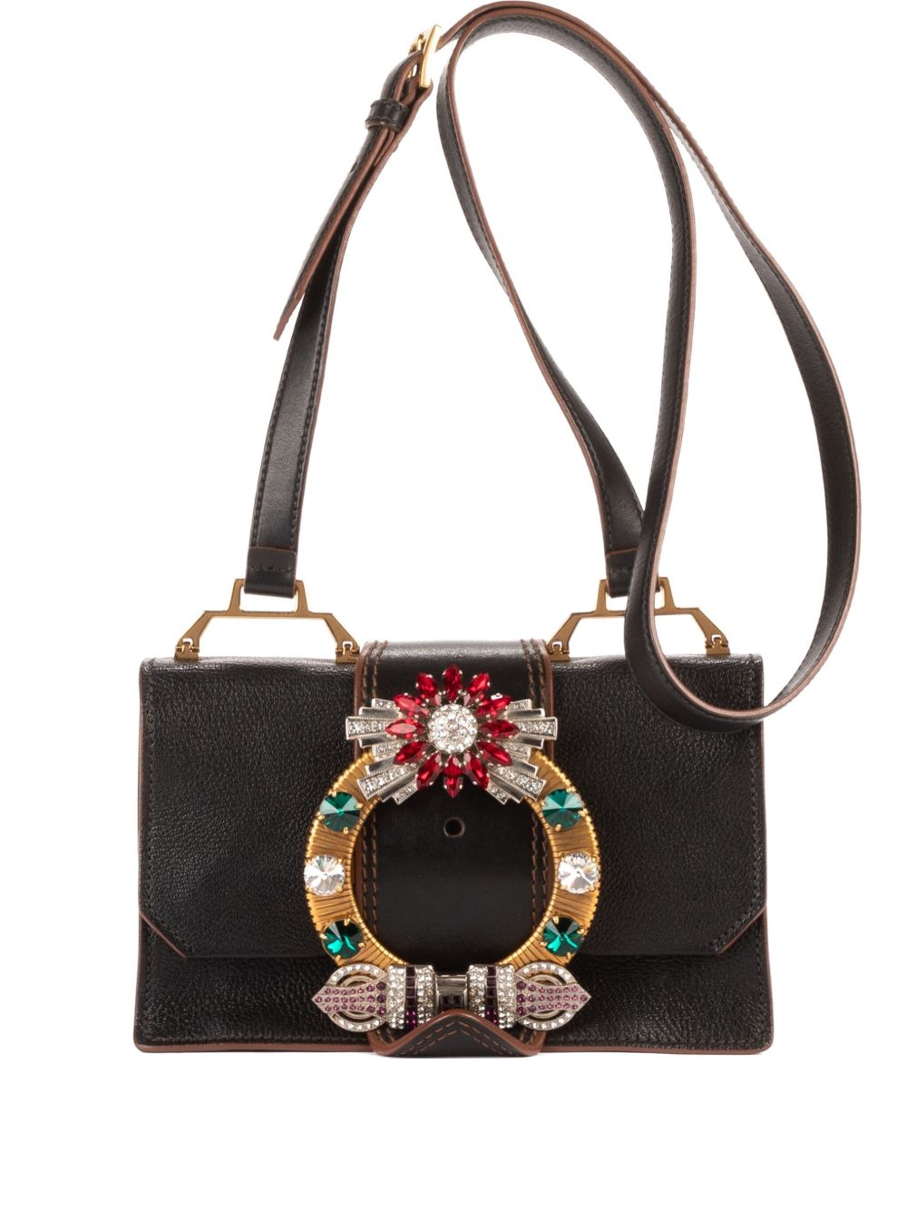 Miu Miu jewel-embellishment cross-body bag