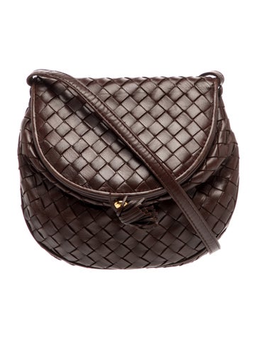 Intrecciato Messenger Bag Vintage